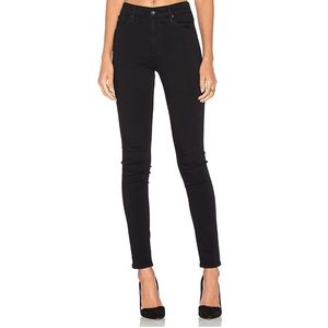 AG Farrah Skinny Jean in Super Black